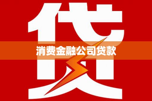 楠西消费金融公司贷款