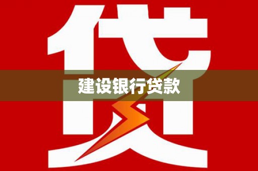 楠西建设银行贷款