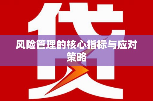 楠西风险管理的核心指标与应对策略