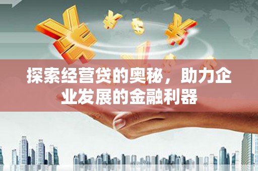 楠西探索经营贷的奥秘，助力企业发展的金融利器