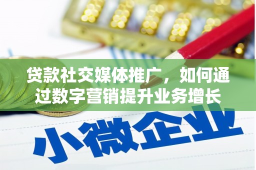 楠西贷款社交媒体推广，如何通过数字营销提升业务增长