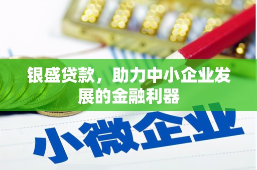 楠西银盛贷款，助力中小企业发展的金融利器
