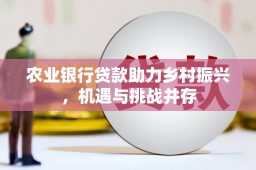 楠西农业银行贷款助力乡村振兴，机遇与挑战并存