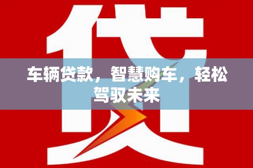 楠西车辆贷款，智慧购车，轻松驾驭未来