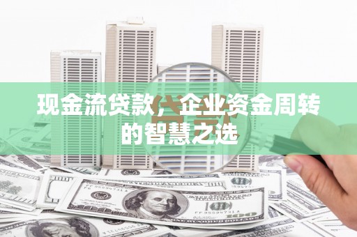 楠西现金流贷款，企业资金周转的智慧之选